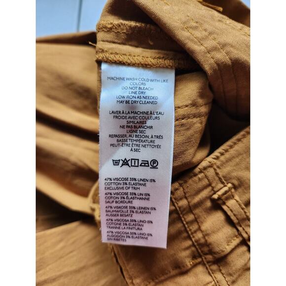 NWT Maeve The Junie High-Rise Magic Fabric Flare Pants Sz 25 Bronze #7B510 - Picture 11 of 12